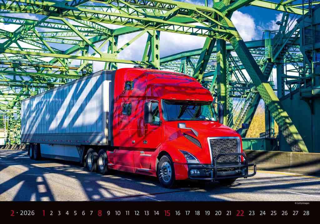 Wall calendars 2026 - Calendar Trucks