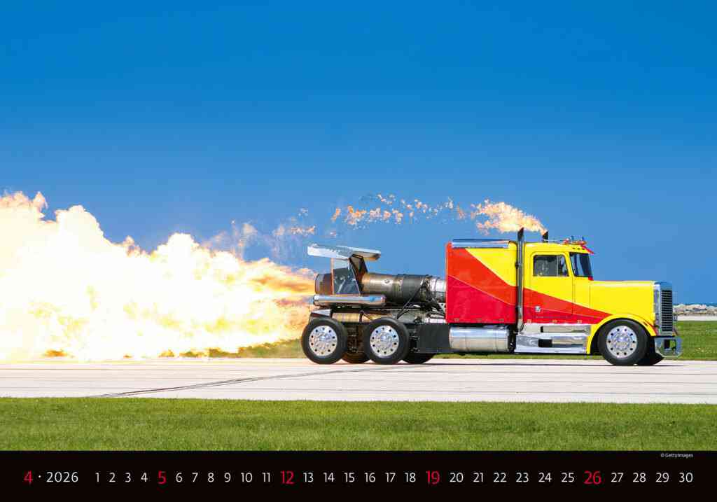 Wall calendars 2026 - Calendar Trucks