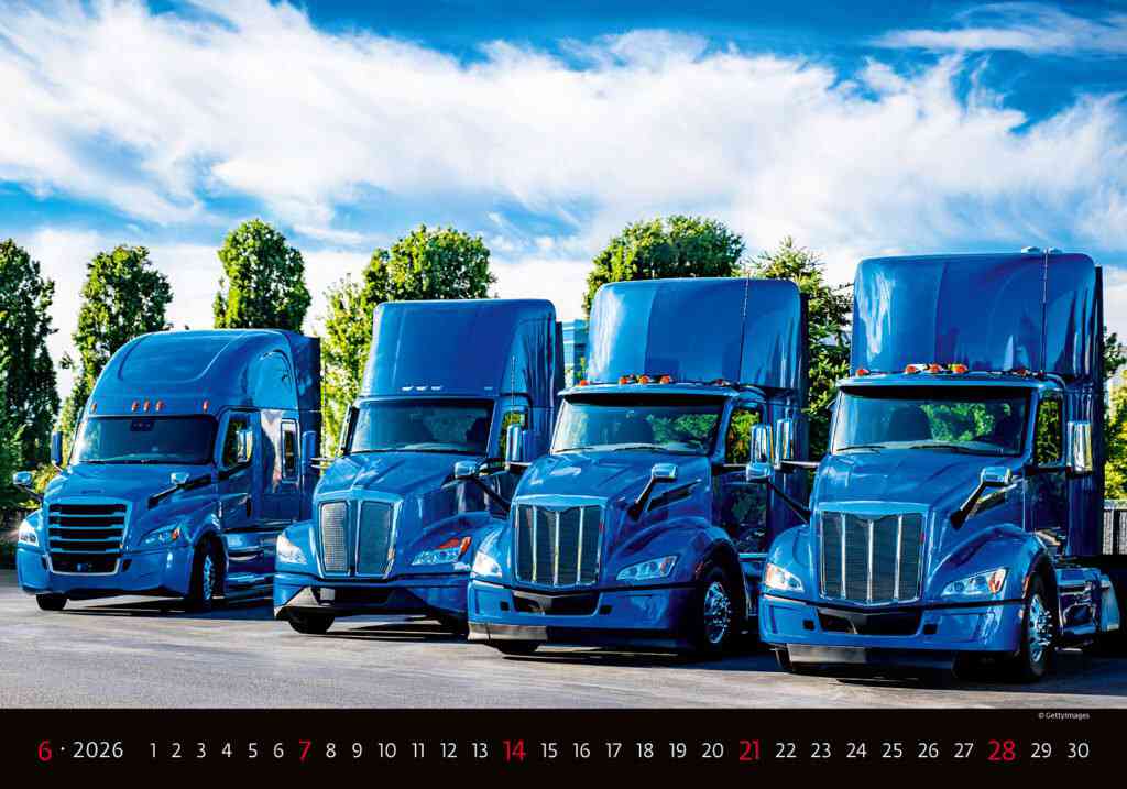 Wall calendars 2026 - Calendar Trucks