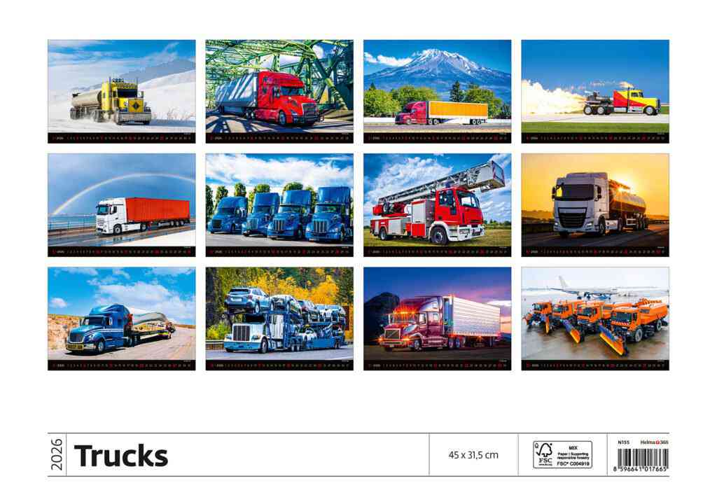STANDARD - Calendar Trucks