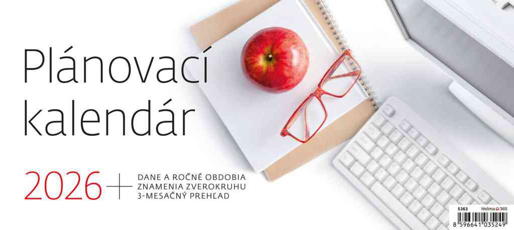 Stolové kalendáre 2026 - Plánovací kalendár