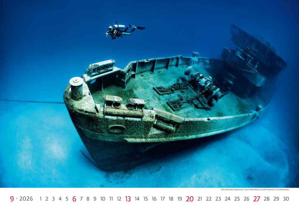 STANDARD - Calendar Deep Blue