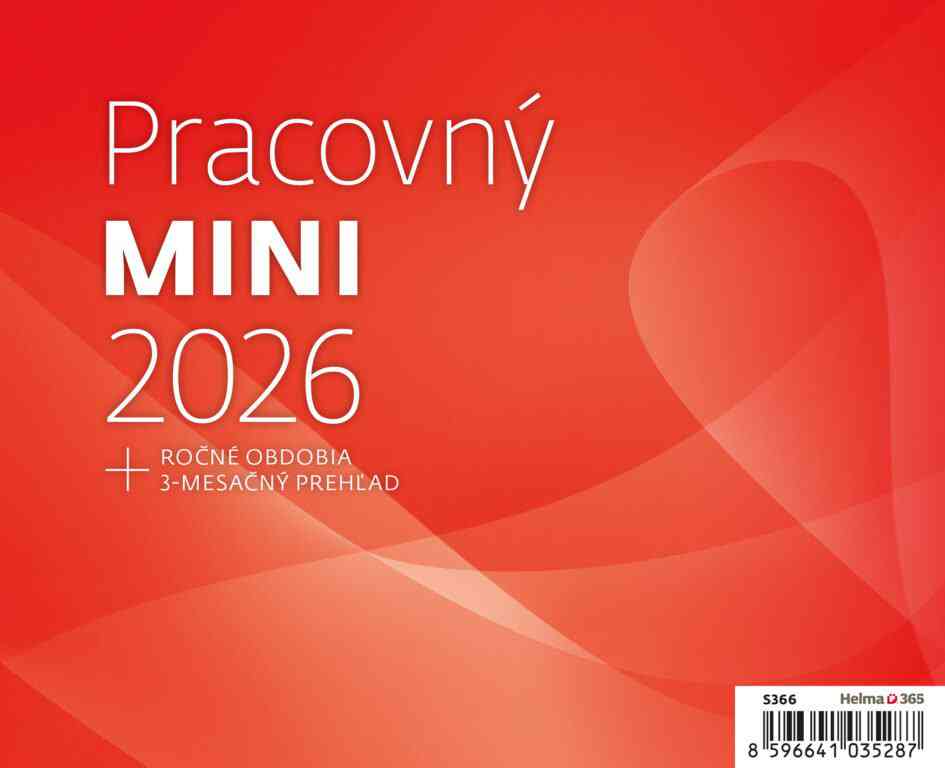 Stolové kalendáre 2026 - Kalendár Pracovný MINI