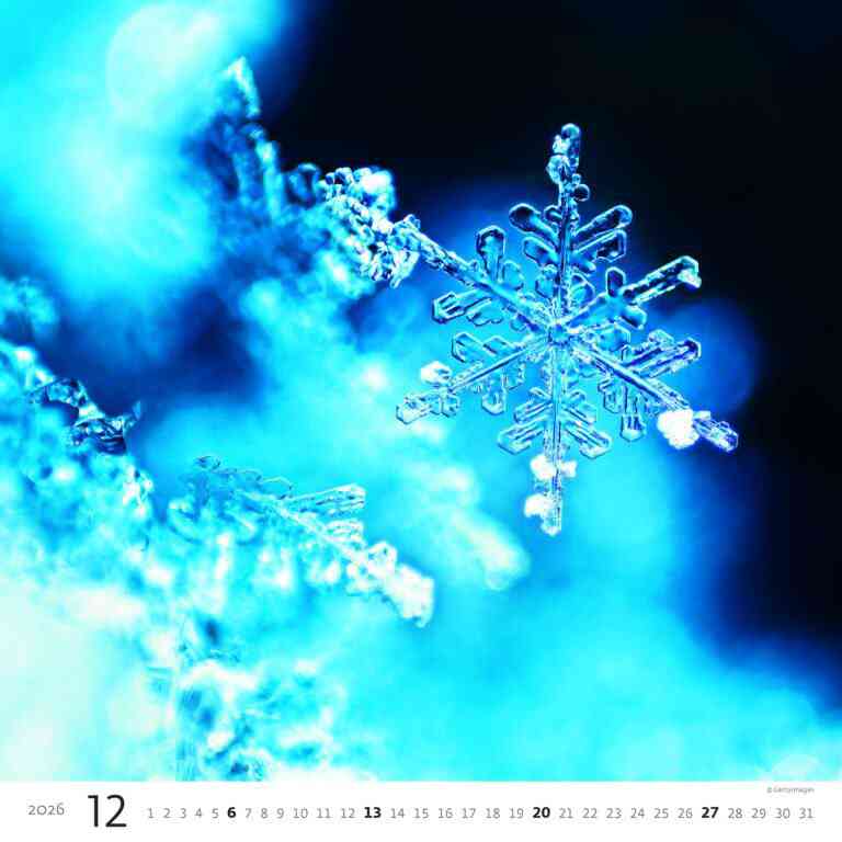 Wall calendars 2026 - Calendar Aqua