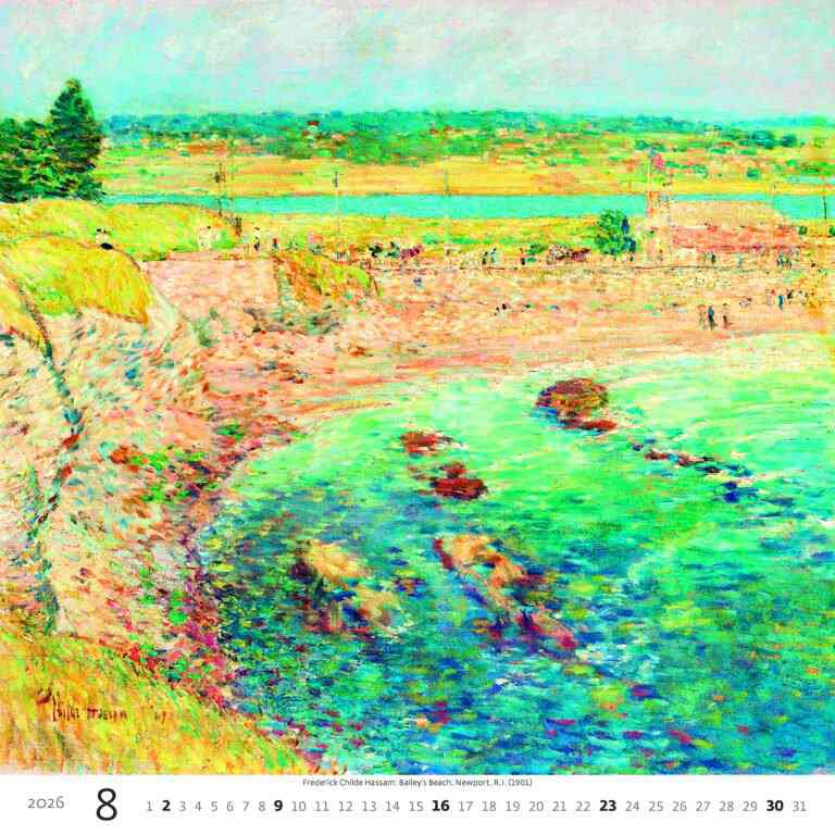 Wall calendars 2026 - Calendar Impressionism