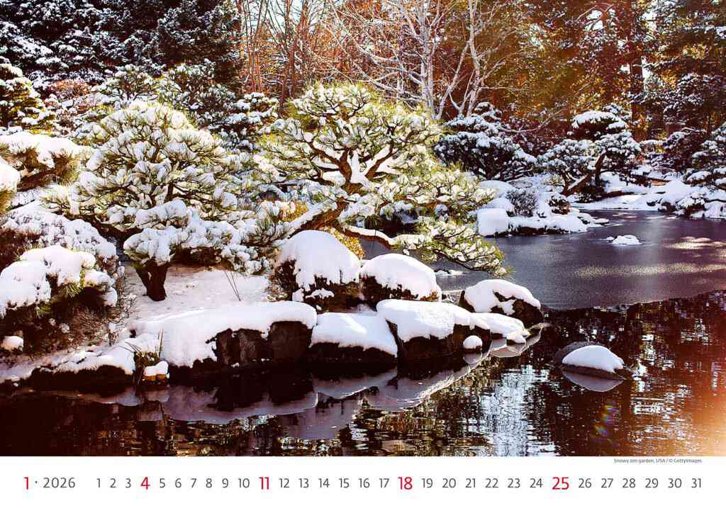 Wall calendars 2026 - Calendar Gardens
