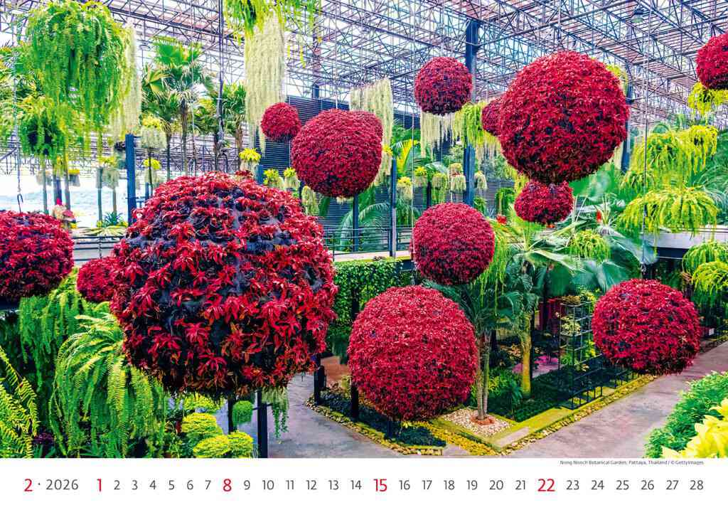 Wall calendars 2026 - Calendar Gardens