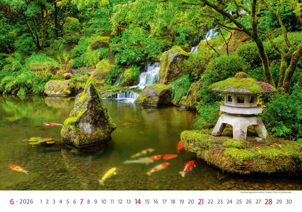 Wall calendars 2026 - Calendar Gardens