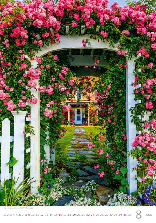 Wall calendars 2026 - Calendar Romantic Corners