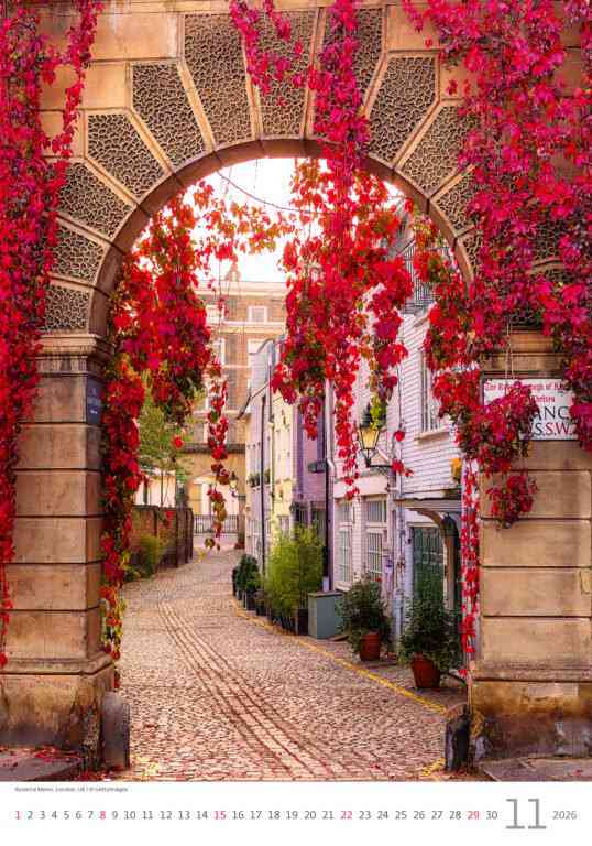 STANDARD - Calendar Romantic Corners