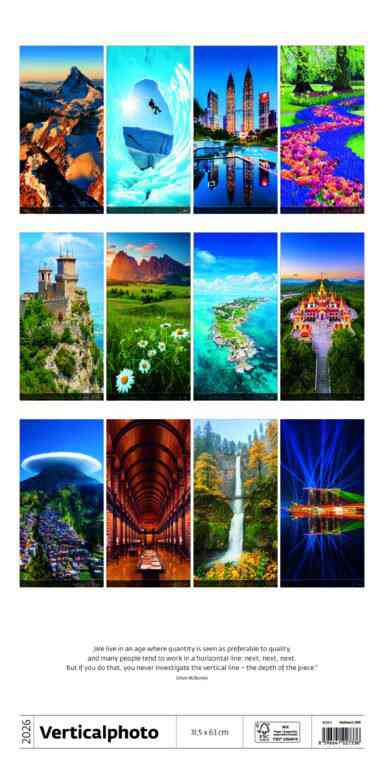 Wall calendars 2026 - Calendar Verticalphoto