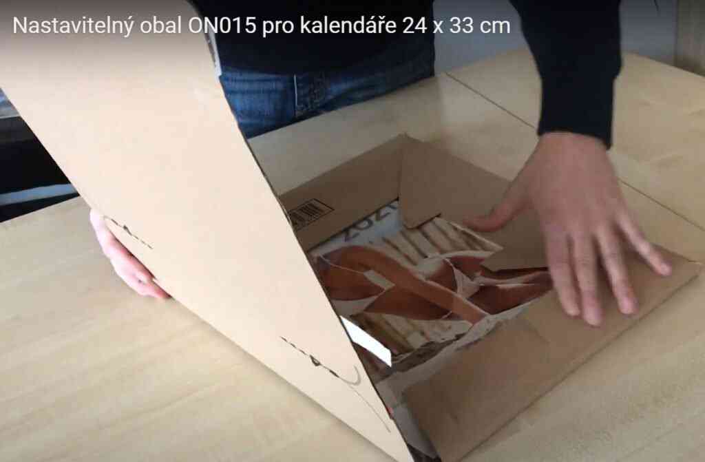 BOXES - Adjustable cardboard package for 3 dimensions