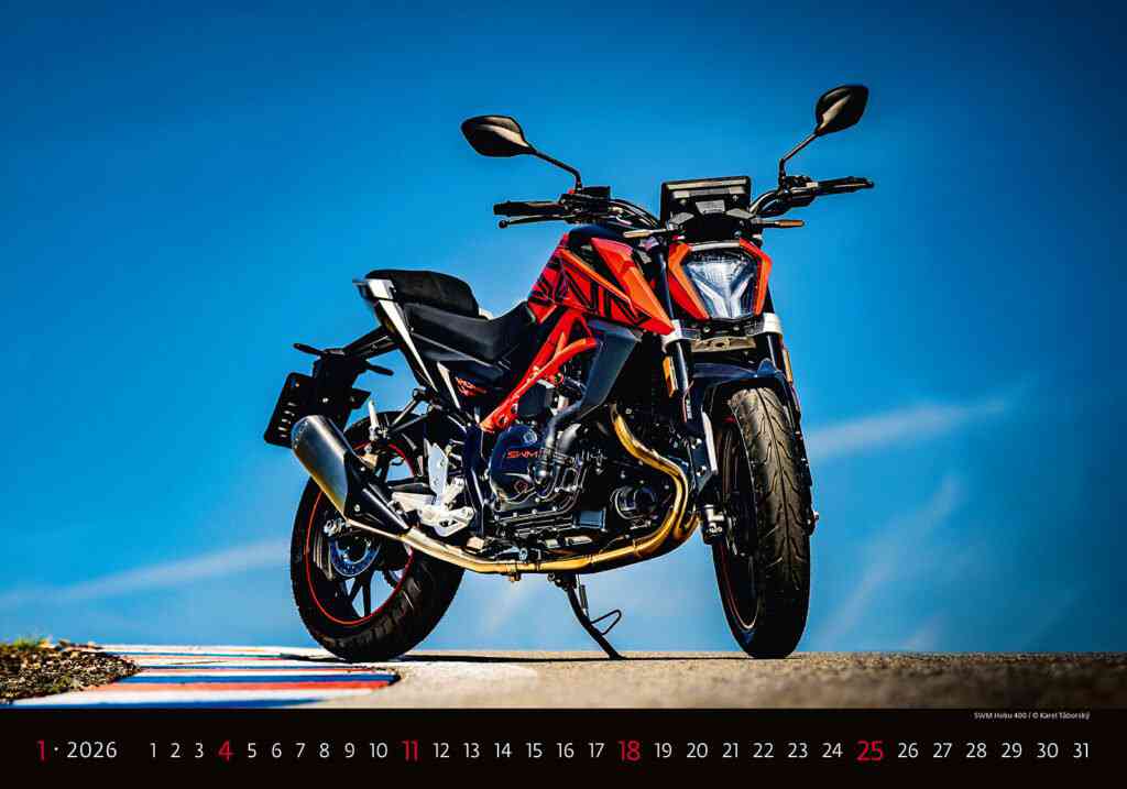 Wall calendars 2026 - Calendar Motorbikes