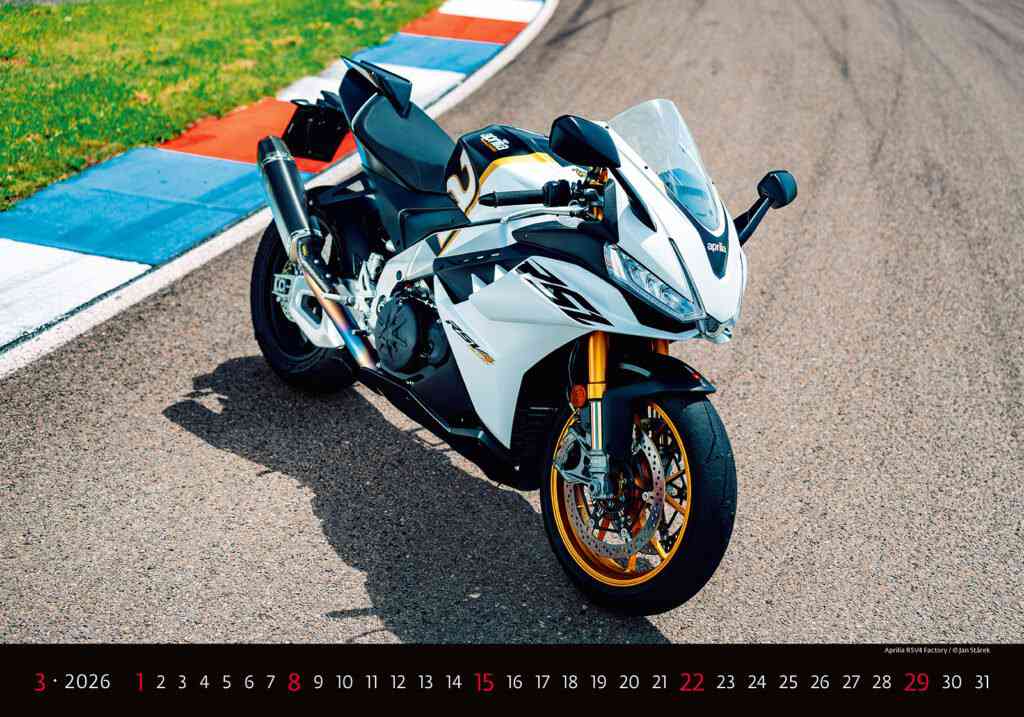 STANDARD - Calendar Motorbikes