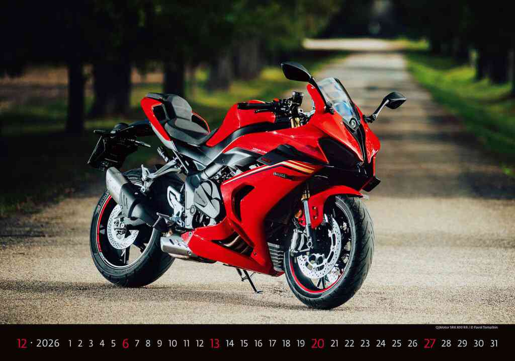 STANDARD - Calendar Motorbikes