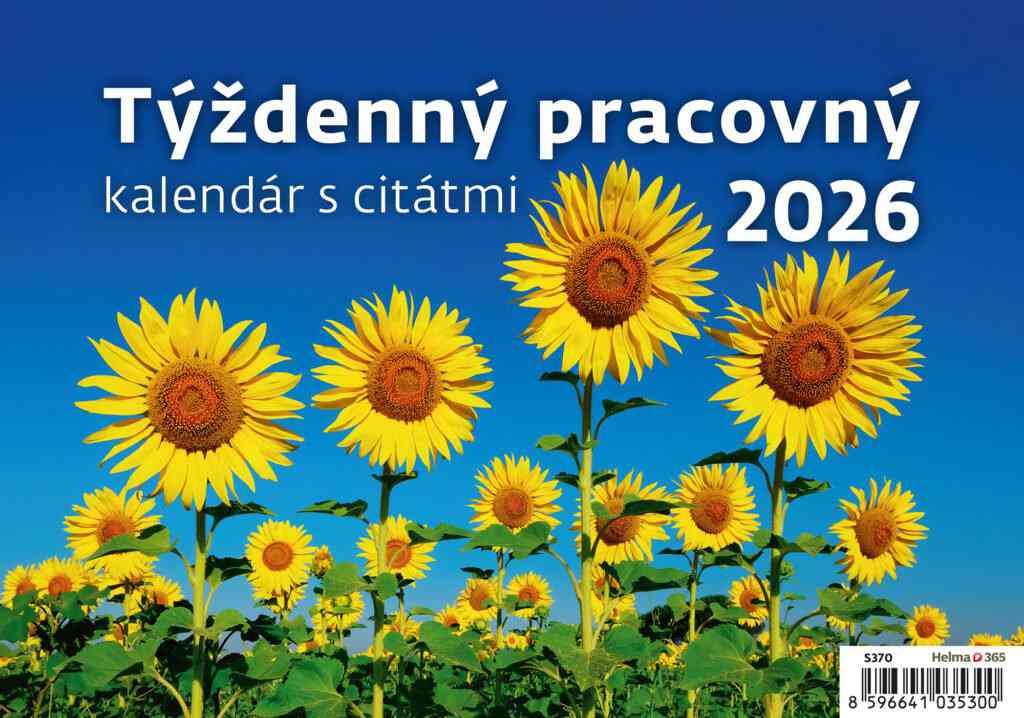 Stolové kalendáre 2026 - Týždenný kalendár s citátmi