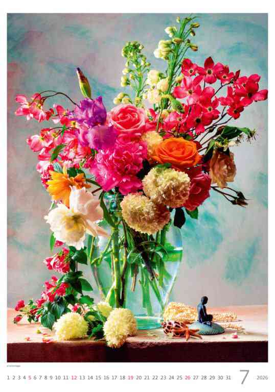 STANDARD - Calendar Magic Flowers