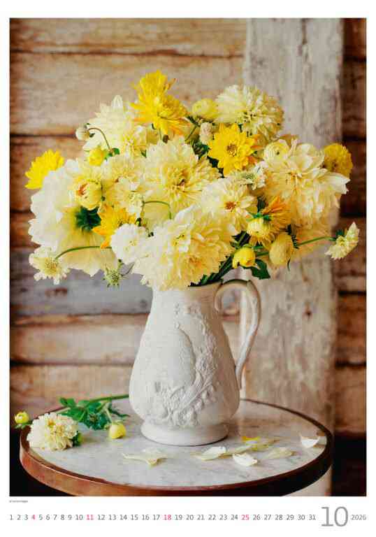 STANDARD - Calendar Magic Flowers