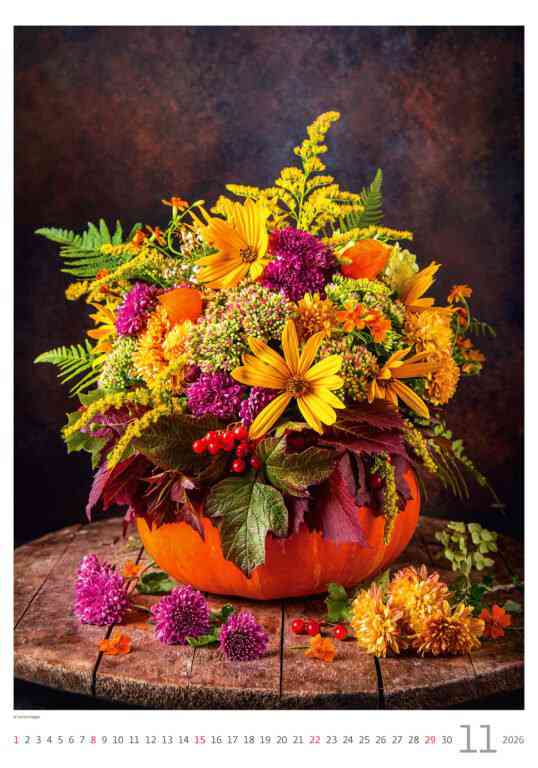 STANDARD - Calendar Magic Flowers