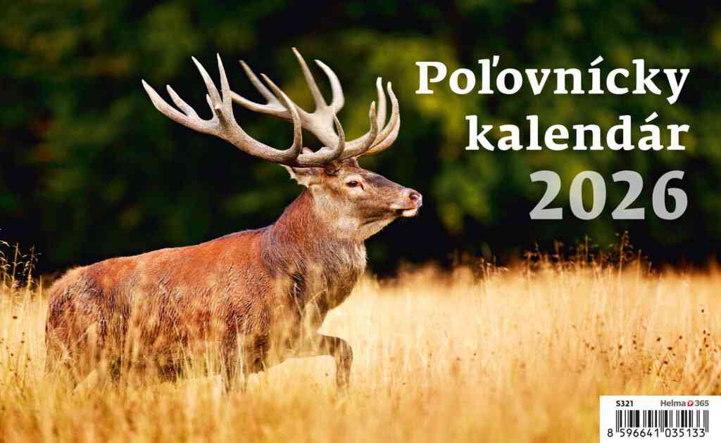 Stolové kalendáre 2026 - Poľovnický kalendár