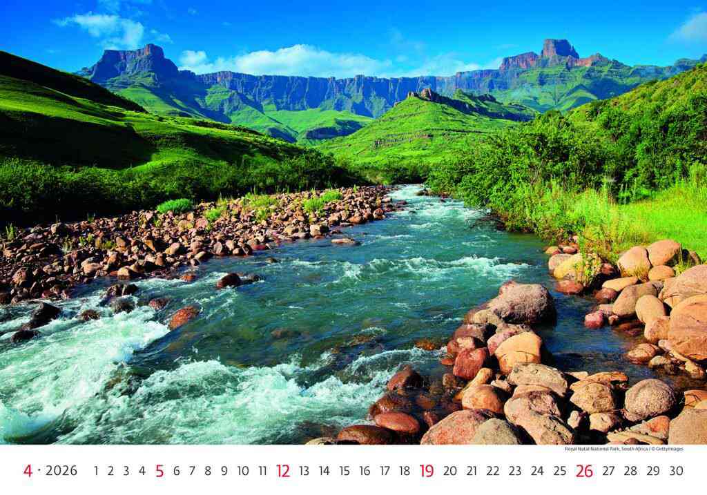 Wall calendars 2026 - Calendar National Parks