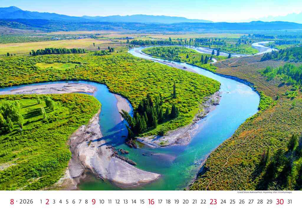 Wall calendars 2026 - Calendar National Parks