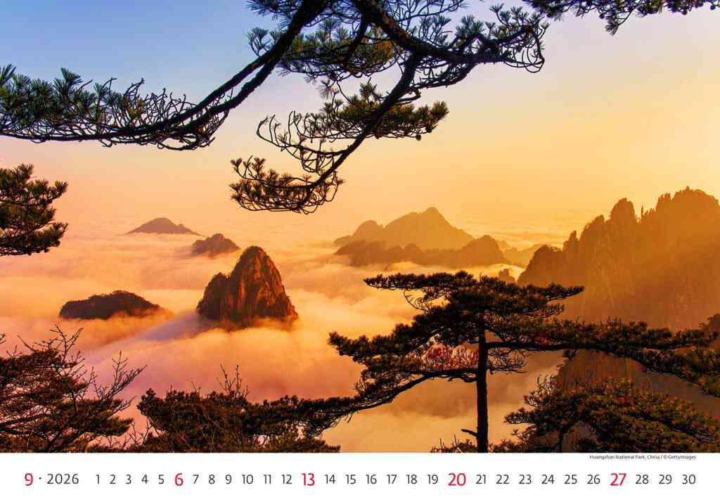 Wall calendars 2026 - Calendar National Parks