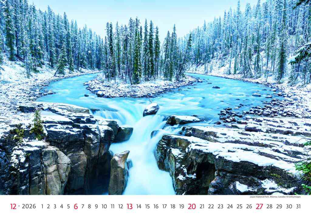 Wall calendars 2026 - Calendar National Parks