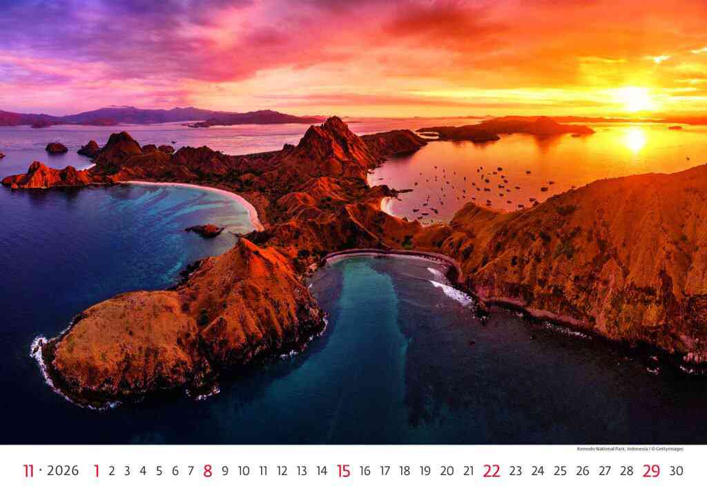 STANDARD - Calendar National Parks