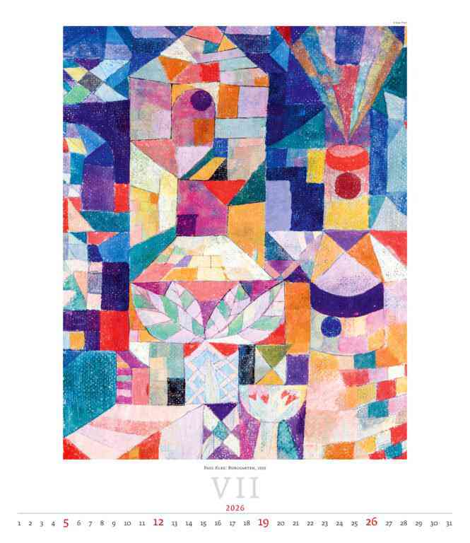 EXCLUSIVE EDITION - Calendar Expressionism