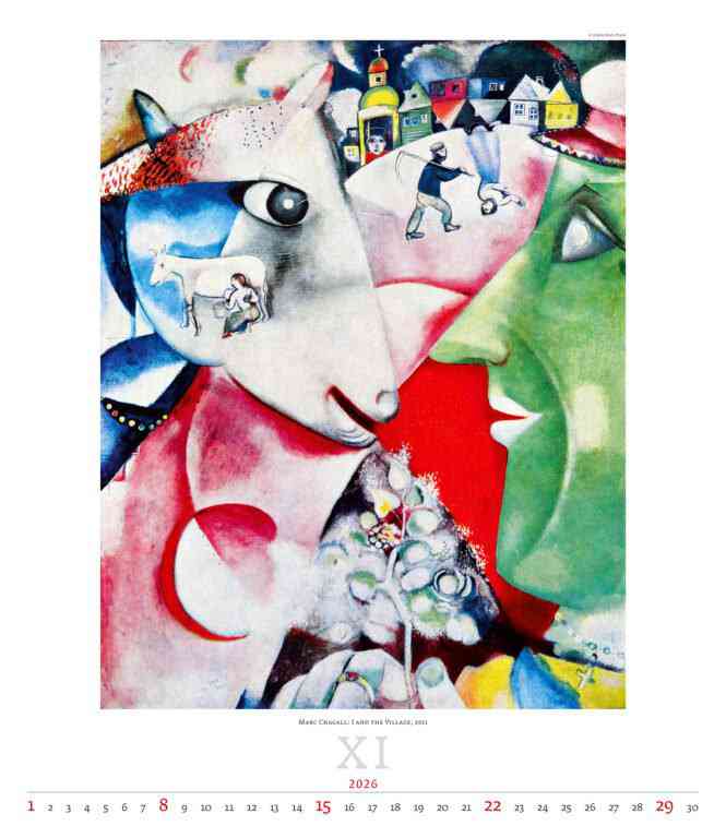 EXCLUSIVE EDITION - Calendar Expressionism