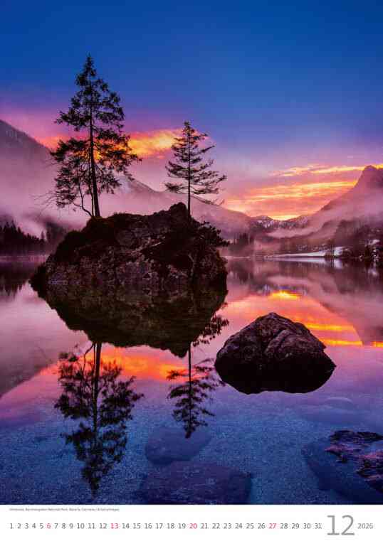Wall calendars 2026 - Calendar Nature Emotions