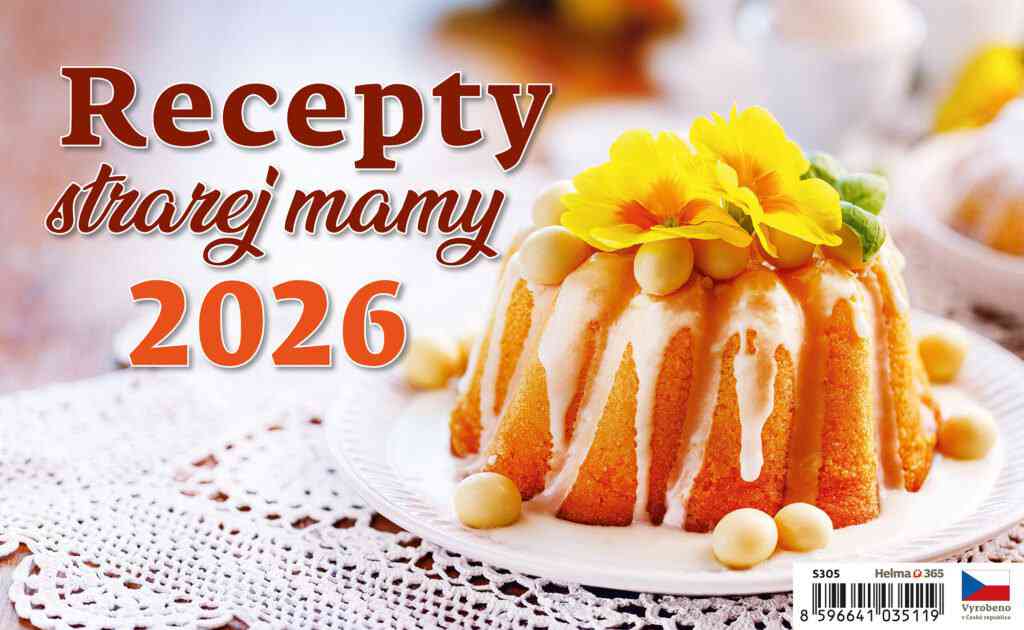 Stolové kalendáre 2026 - Kalendár Recepty starej mamy