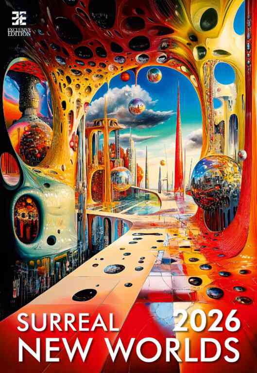 EXCLUSIVE EDITION - Calendar Surreal New Worlds
