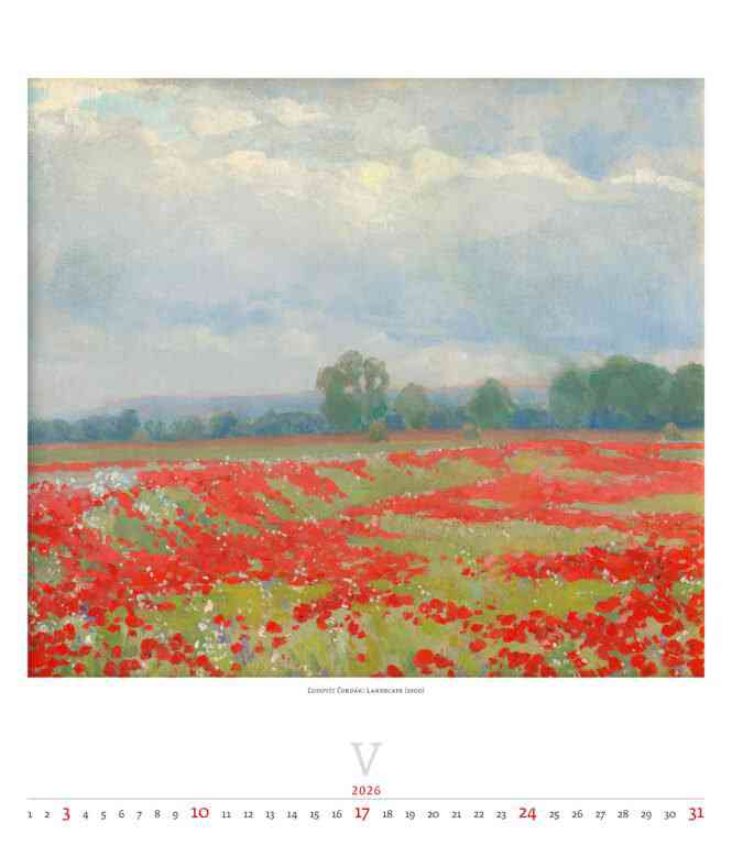 Wall calendars 2026 - Calendar Impressionism