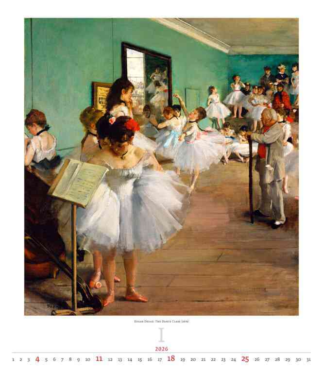 EXCLUSIVE EDITION - Calendar Impressionism