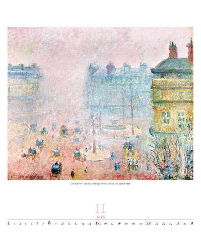 EXCLUSIVE EDITION - Calendar Impressionism