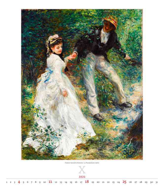 EXCLUSIVE EDITION - Calendar Impressionism