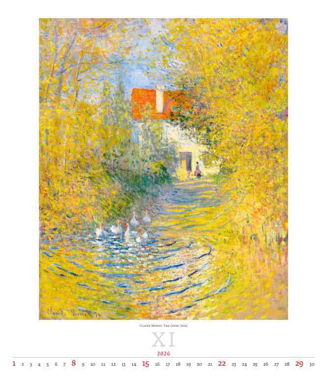 EXCLUSIVE EDITION - Calendar Impressionism