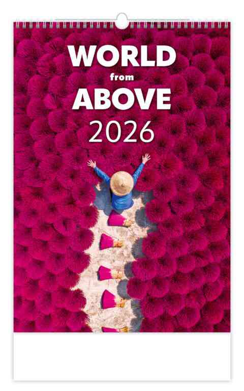 Wall calendars 2026 - Calendar World from Above