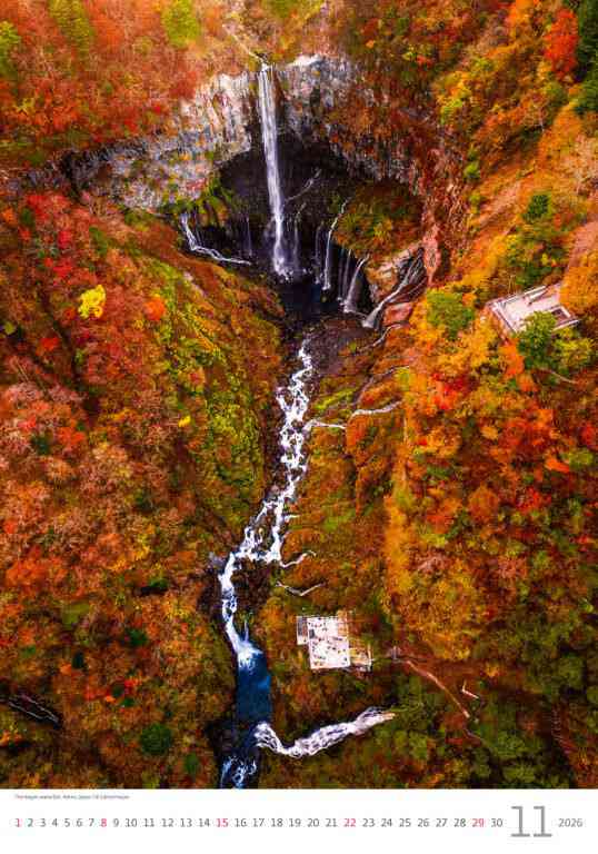 Wall calendars 2026 - Calendar World from Above