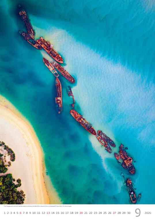 STANDARD - Calendar World from Above