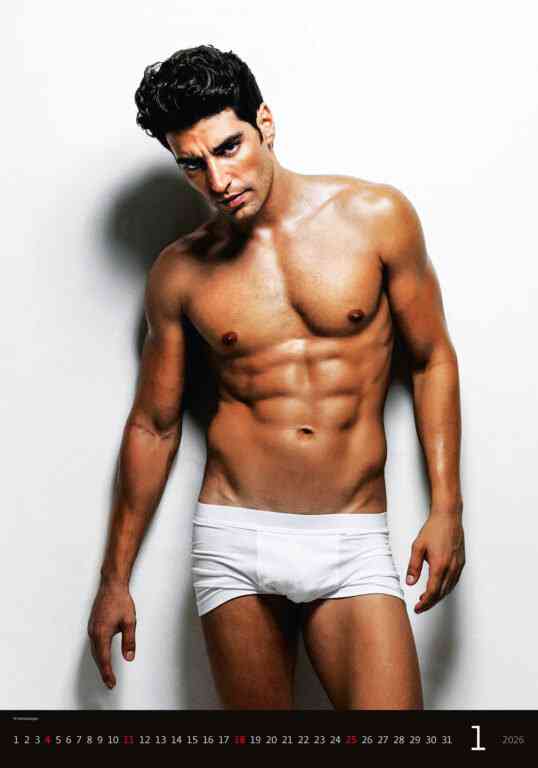 Wall calendars 2026 - Calendar Sexy Boys