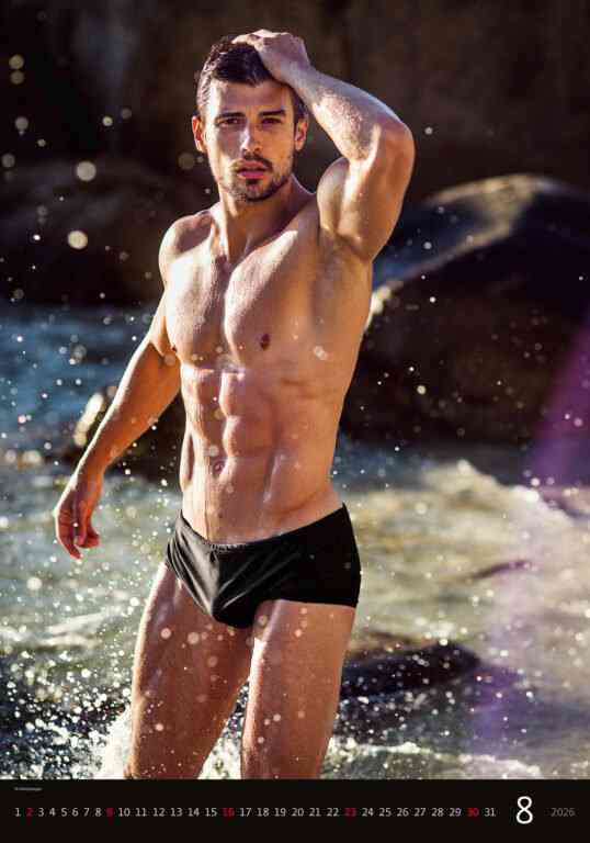 Wall calendars 2026 - Calendar Sexy Boys