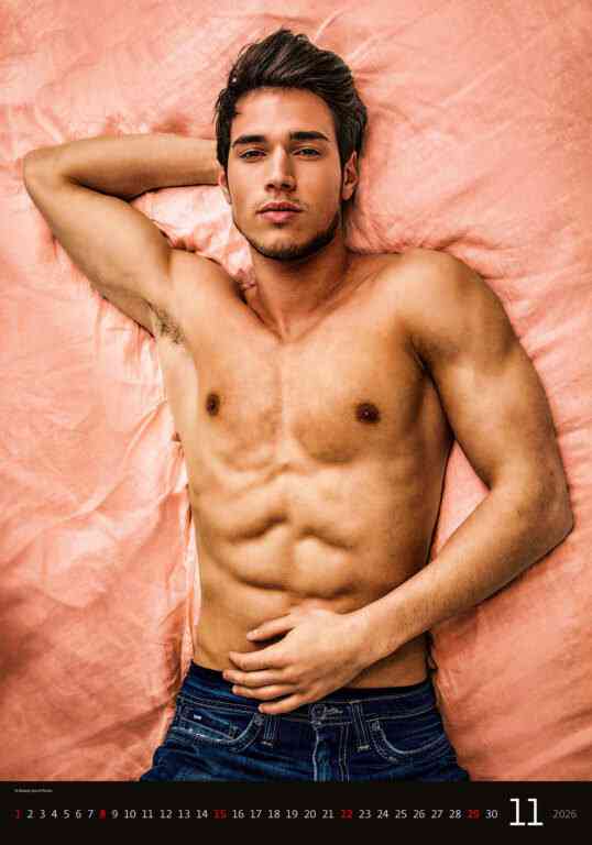 Wall calendars 2026 - Calendar Sexy Boys