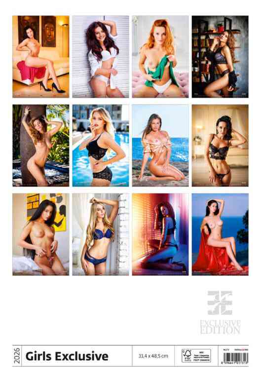 EXCLUSIVE EDITION - Calendar Girls Exclusive