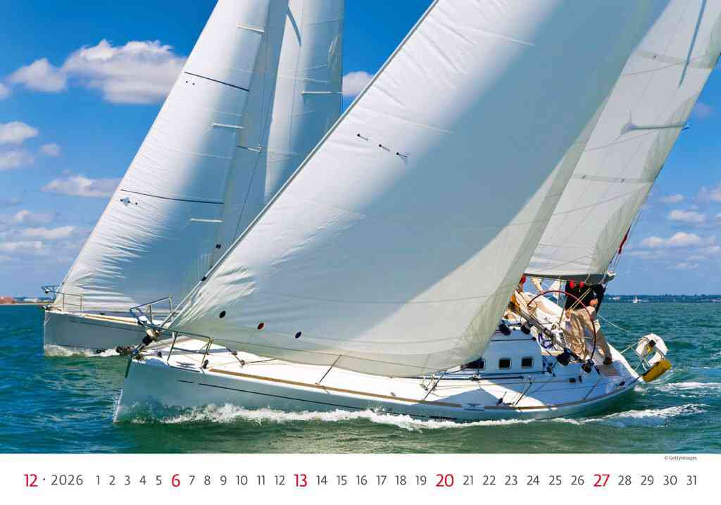 Wall calendars 2026 - Calendar Sailing