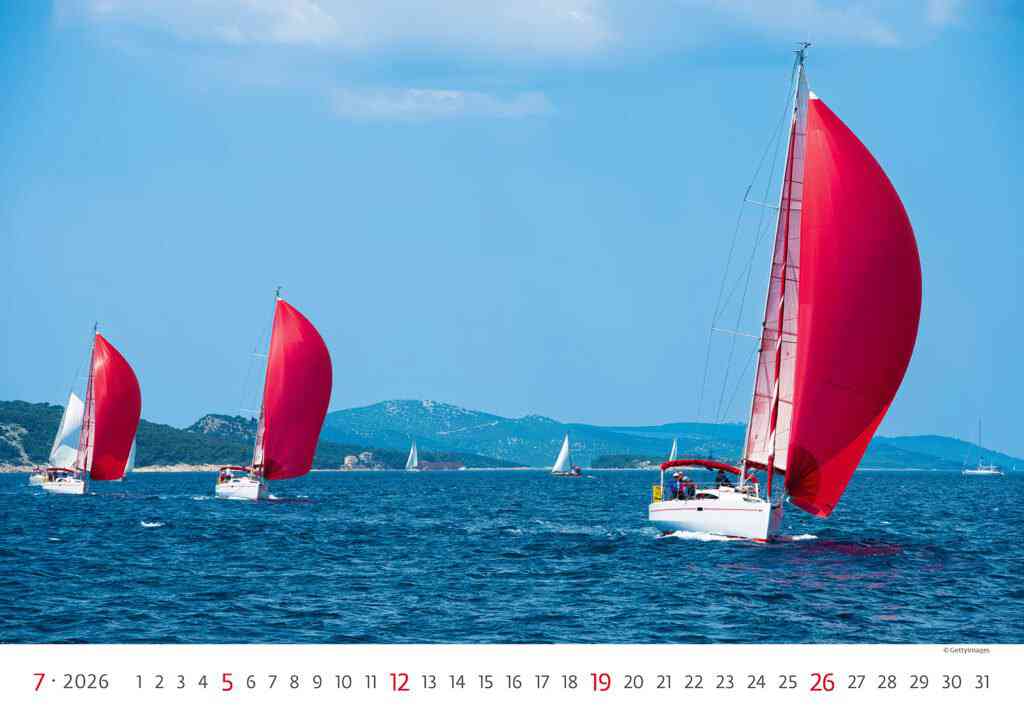 STANDARD - Calendar Sailing
