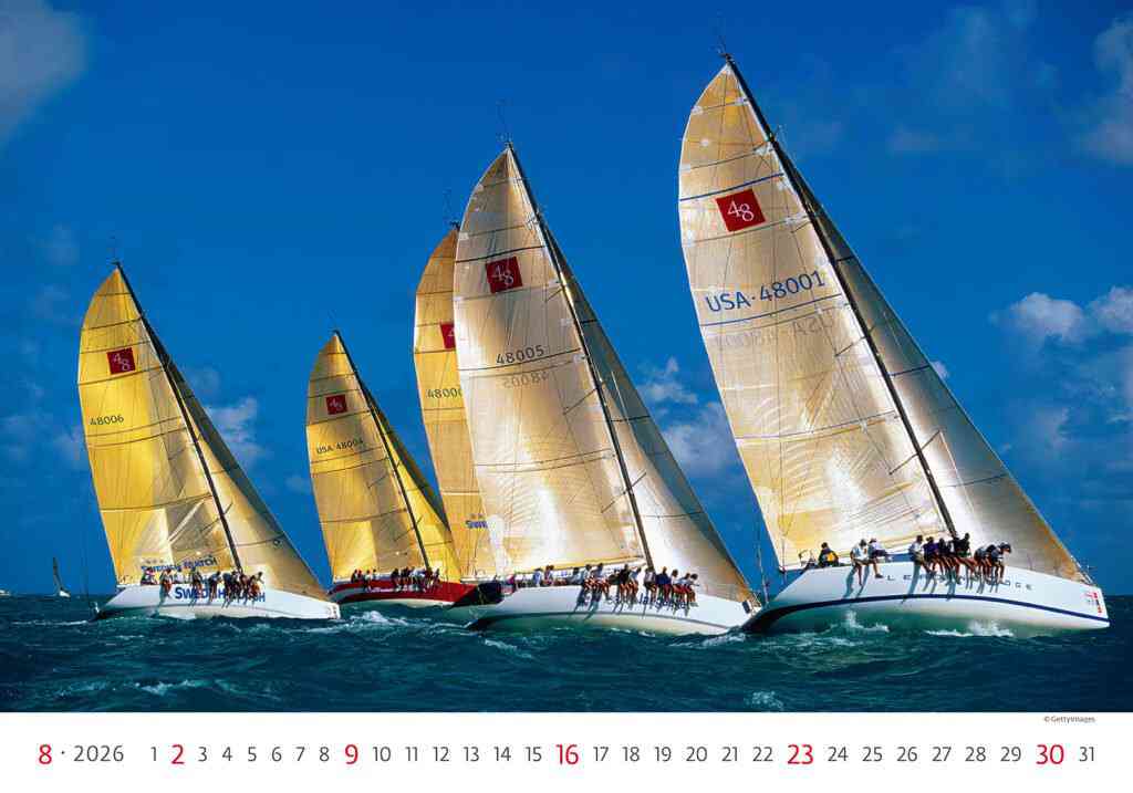 STANDARD - Calendar Sailing