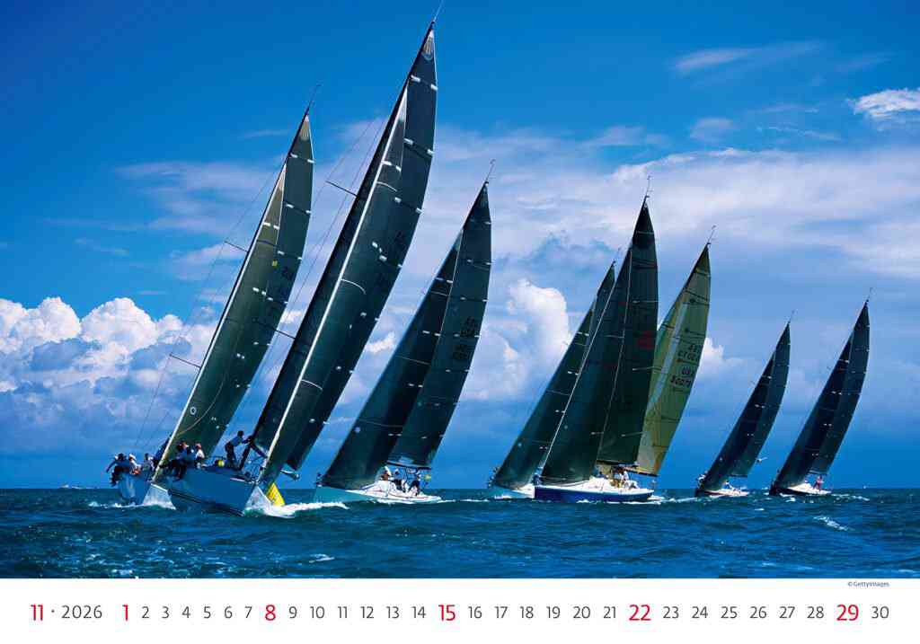 STANDARD - Calendar Sailing